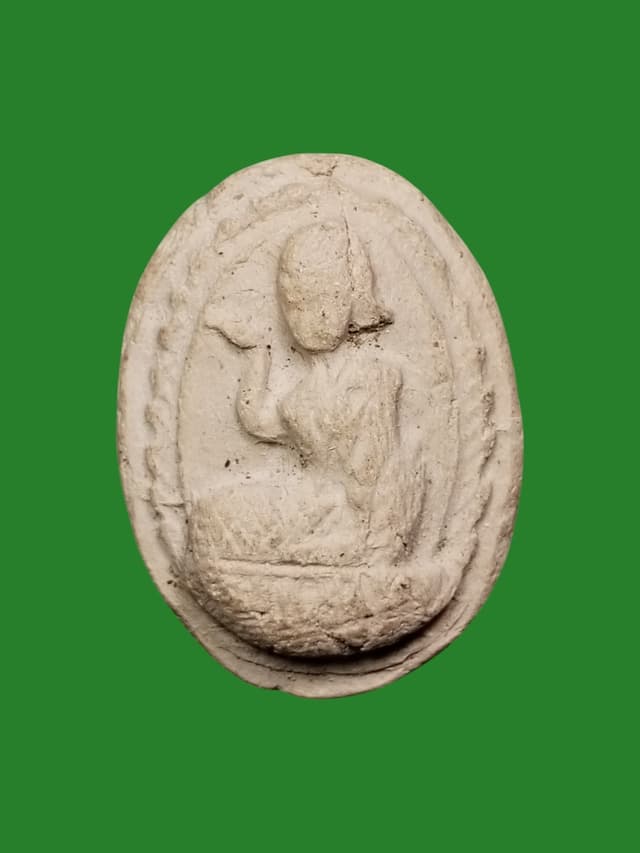 +Mae Nang Kwak Powder Clay Amulet by Luang Pho Kong, Wat Ban Suan, Phatthalung B.E. 2506