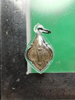 Wednesday Buddha Amulet Phu Kao Bindu Form by Luang Pho Chaat Wat Bang Krathao B.E. 2495 — รูปที่ 3