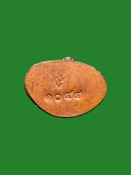 Phra Kring 48th Anniversary Brass Amulet of Somdet Phra Boromrachaothirat (Rama X) at Wat Phra Si Rattana Satsadaram B.E. 2543 — รูปที่ 3