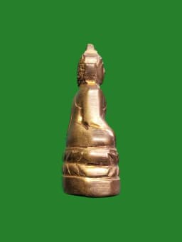 Phra Kling Phra Thep Metthakon Wat Thep Sirin B.E. 2509 Blessed by Luang Pho Norratchamanit Brass Amulet Rare — รูปที่ 2
