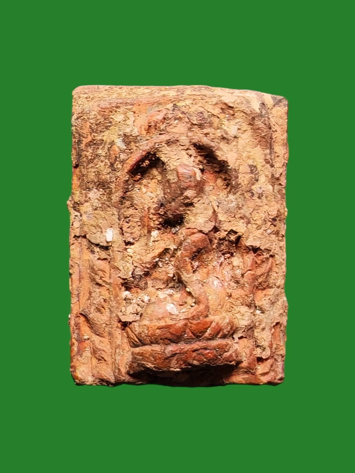 Nang Kwak Clay Amulet First Edition Luang Pu Nor Wat Thepsirin B.E. 2495