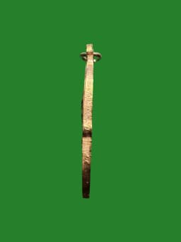 Luang Pu Toh Wat Pradoo Chimpli BE2523 Copper Gilt Coin — รูปที่ 3