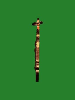 Brahma Coin Brahma Shrine Talad Chao Prom Luang Pu Du Wat Sa Kaew B.E. 2525 Copper Fire-Skin — รูปที่ 3