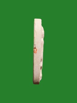 Buddha 25 Centuries B.E. 2500 White Tone Clay Amulet — รูปที่ 2