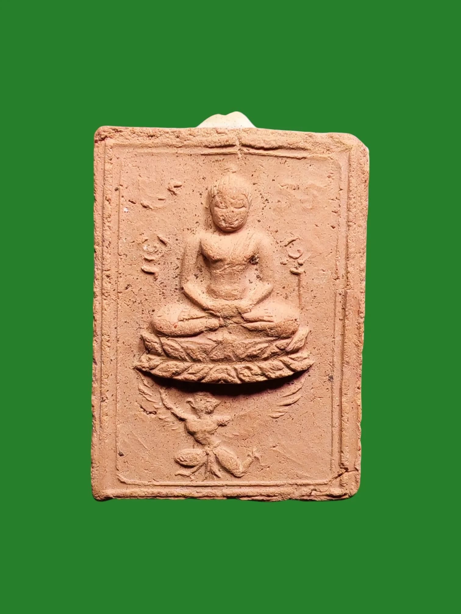 Phra Lor Pim Luang Pho Pan Riding Hanuman B.E. 2511 Blessed Powder Amulet