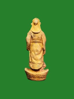 Cai Shen Eua Amulet by Luang Pho Juet, Wat Pothi Settharee, B.E. 2543, Mixed Metal — รูปที่ 3