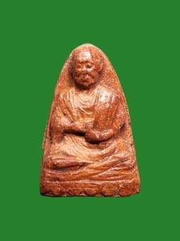 Phra Phim Somdej Toh Fired Clay Amulet, Luang Pho Thap, Wat Krabork Khun Phueng, Rayong, B.E. 2505, Blessed by Luang Pu Tim — รูปที่ 1