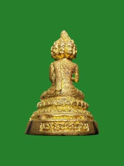 Phra Setthinavakodit Brass Luang Pu Ma Yanaaro Wat Santiwiwek Roi Et B.E. 2552 — รูปที่ 3