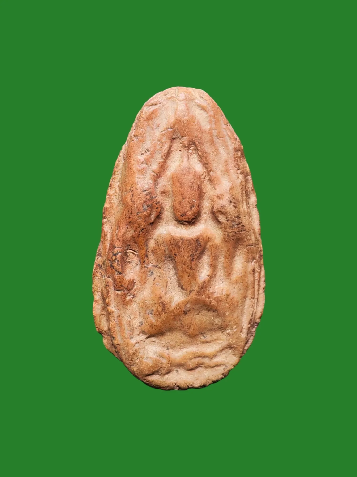 Khun Phan Khai Pha Amulet by Luang Pho Thiro, Wat Pa Lelai Worawiharn, Suphan Buri, Early Period B.E. 2495-2499