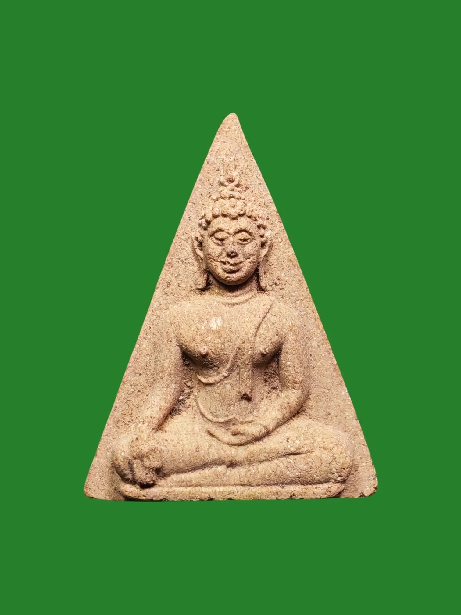 Phra Nang Phaya Luang Pu Muean Wat Kamphaeng Chonburi B.E. 2522 Sai Kesa Mixed Wan Earthen