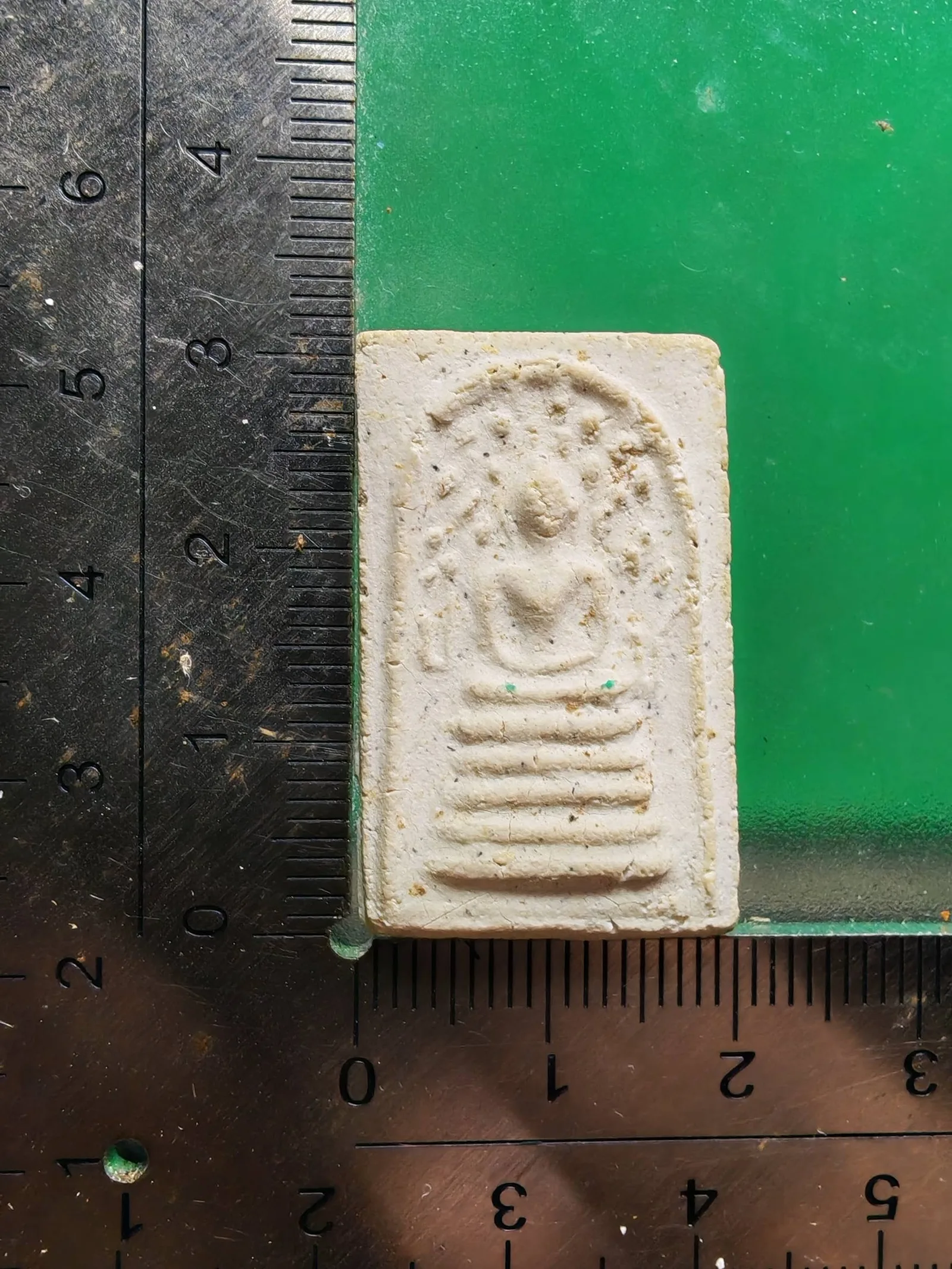 Phra Somdej Prok Bodhi First Edition Luang Pho Huad Wat Don Bodhi Thong B.E. 2505 Mixed with Old Wat Rakhang Powder — รูปที่ 5
