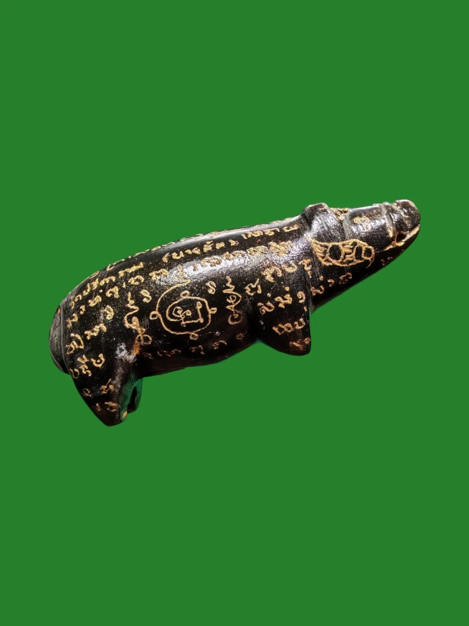 Moo Maha Lap Khao Khwai Kaek Blessed Amulet by Luang Pho Enek Wat Preedaram Nakhon Pathom B.E. 2568
