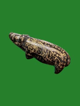 Moo Maha Lap Khao Khwai Kaek Blessed Amulet by Luang Pho Enek Wat Preedaram Nakhon Pathom B.E. 2568 — รูปที่ 2
