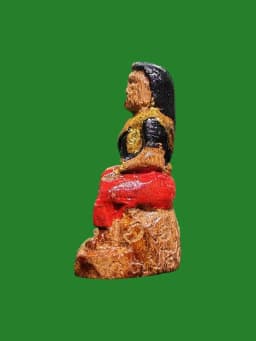 Mae Nang Takian Carved Takian Wood Amulet by Luang Pho Oenk, Wat Pridaram, Nakhon Pathom, B.E. 2569 — รูปที่ 2