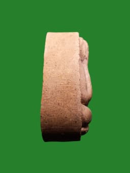Luang Pho Pern Closed Eyes Powder Amulet, Wat Bang Phra, Nakhon Pathom, Bridge Building Edition B.E. 2530 — รูปที่ 2