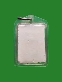 Phra Nueang Prom Powder Amulet, Small Stamp, Luang Ta Ma, Wat Tham Mueang Na, Tak, Mixed with Luang Pu Du Powder — รูปที่ 2
