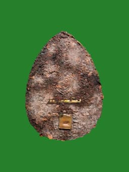 Pho Kao Nen Wan Amulet by Phra Kru Puen, Wat Lad Chado, Ayutthaya B.E. 2565 — รูปที่ 3