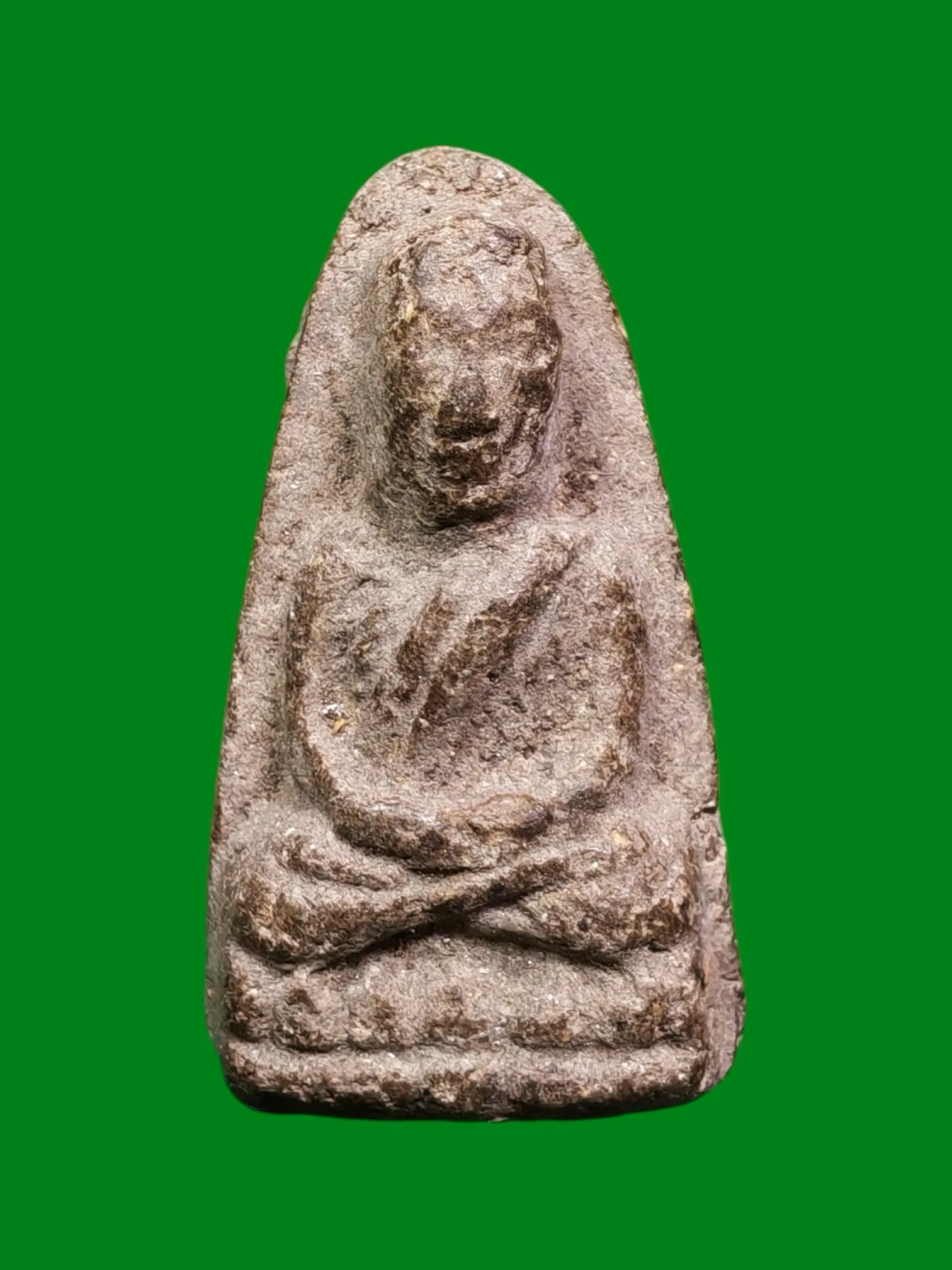 Luang Pu Tuad Herb Powder Wat Khuan Wisert 2506 Large Yantra Back