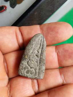 Luang Pu Tuad Herb Powder Wat Khuan Wisert 2506 Large Yantra Back — รูปที่ 4