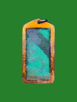 Lü Dongbin Amulet, Wat Sian, Chonburi, Special Edition with Yantra Cloth, Rare — รูปที่ 2