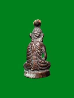 Hermit Casting Wat Tham Rusi Khao Mai Yot Year 2495 Consecrated by Geji Khao Oi — รูปที่ 2