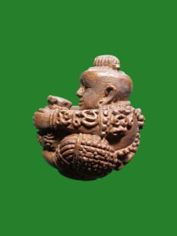 Golden Child Amulet Wealth-Receiving Luang Pho Perm Wat Bang Phra Nakhon Pathom B.E. 2544 — รูปที่ 2