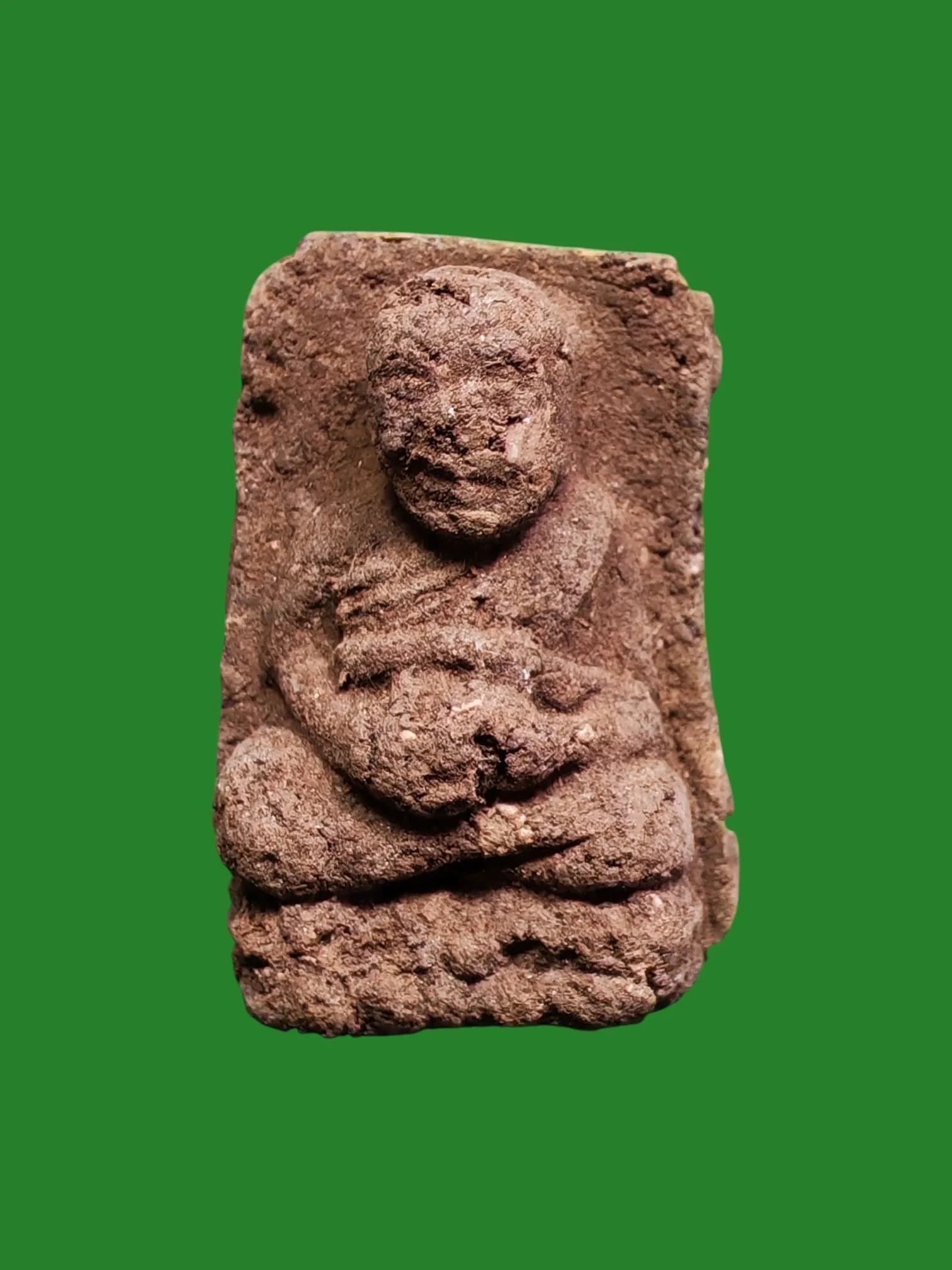 Luang Pho Bo Powder Amulet, 1st Edition, Wat Silachol Khaet, Nakhon Si Thammarat, B.E. 2505