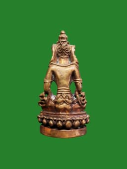 Phra Kring Avalokiteshvara Wat Bowonniwet B.E. 2538 — Luang Pho Somdej Sangkharat Sacred Powder Amulet #654 — รูปที่ 3