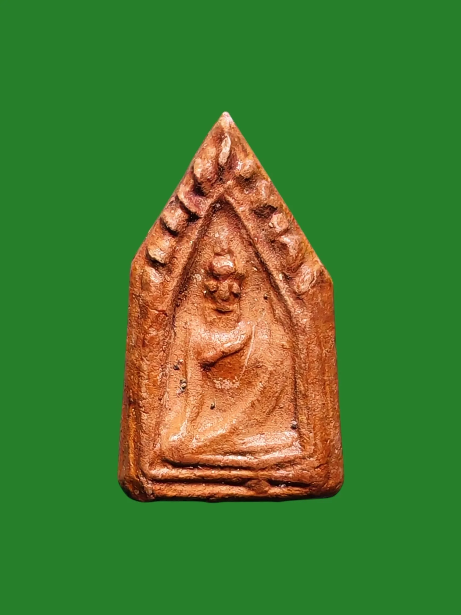 Phra Khun Phaen Luang Pho Thap Wat Ka Bok Khuen Phung Rayong B.E. 2505 Small Stamp