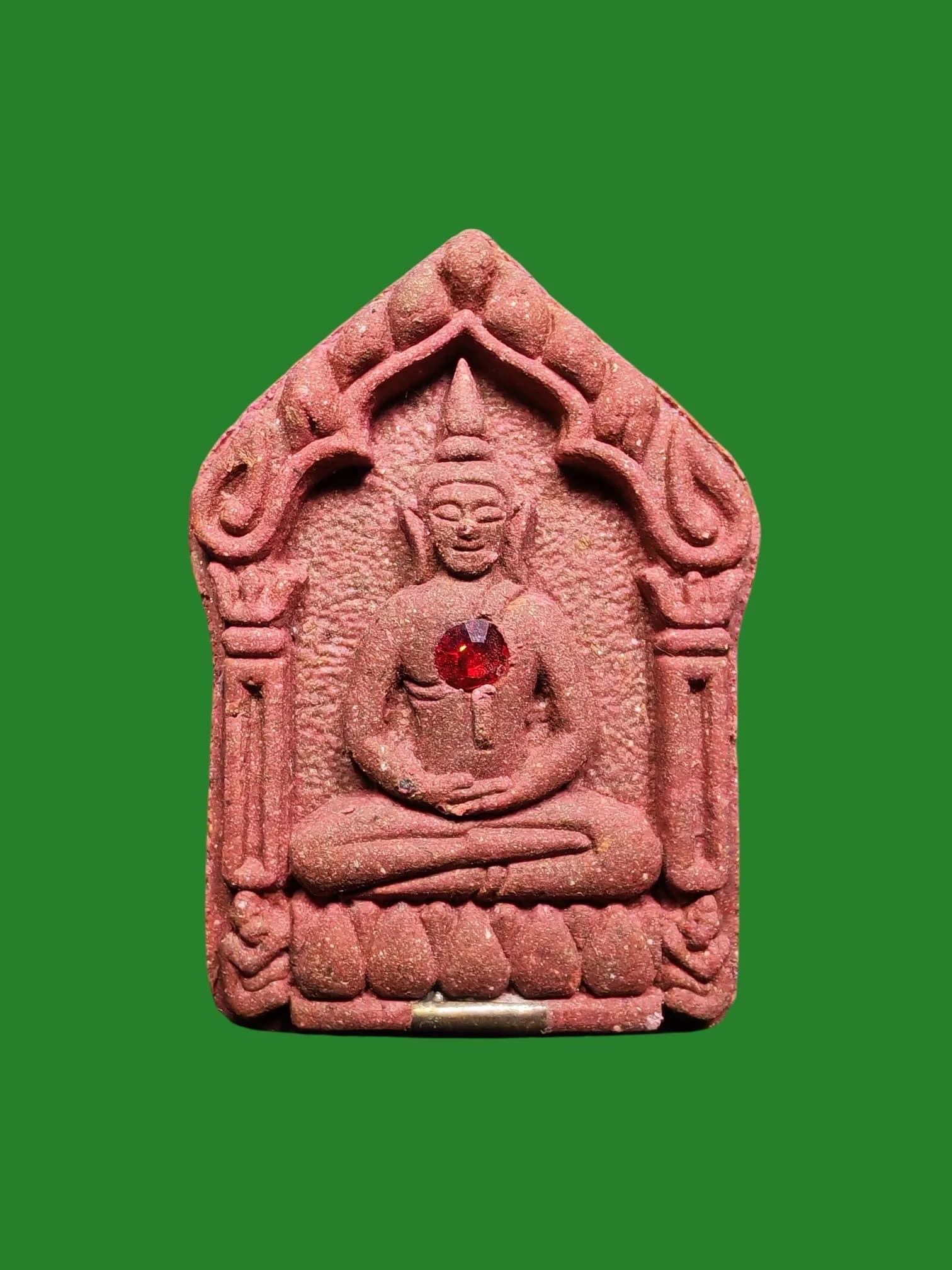 Phra Khun Phan Reverse Phra Rahu Water Blessing B.E. 2557 by Luang Pu Key Wat Sri Lamyong