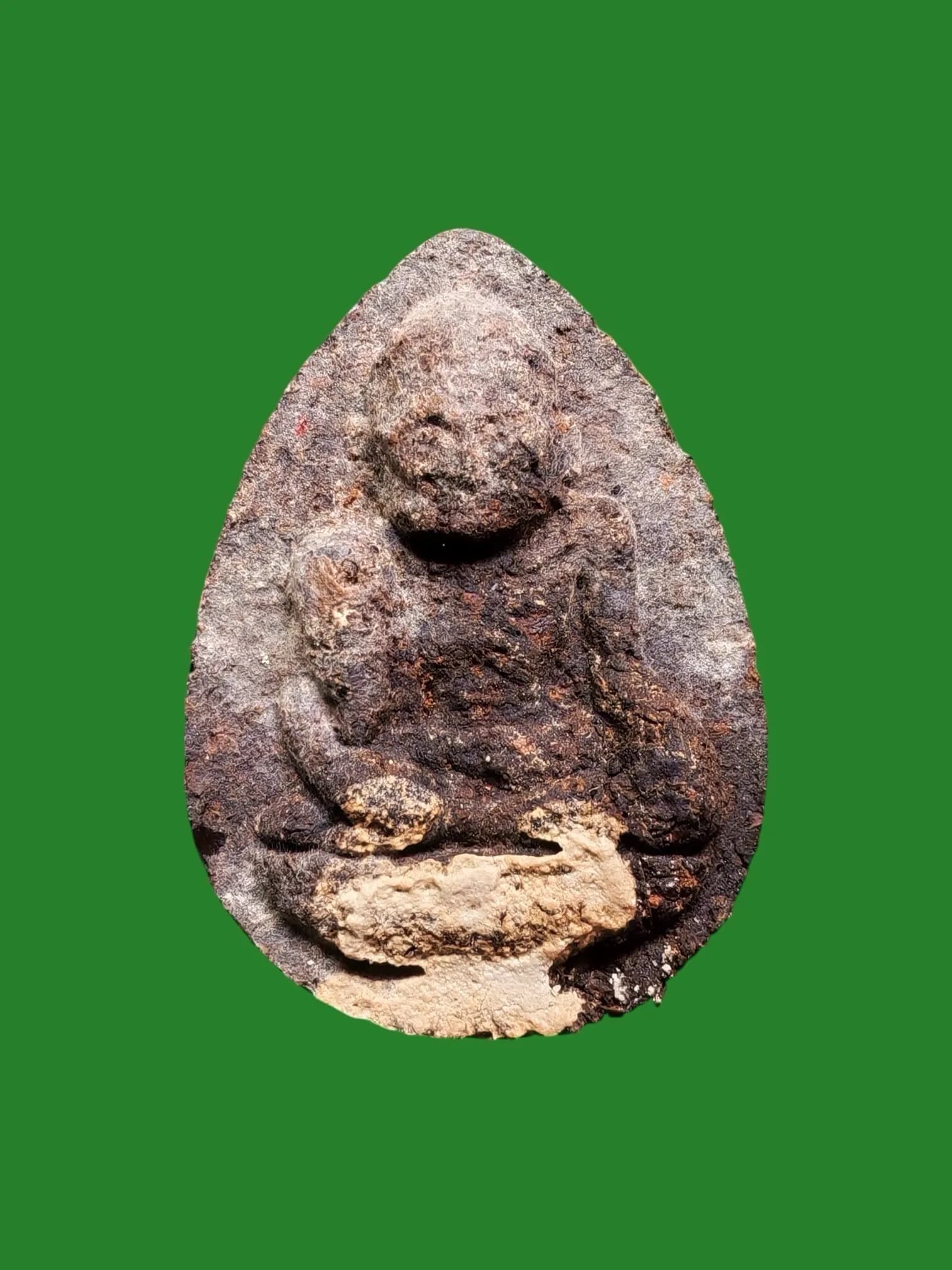 Pho Kao Nen Wan Amulet by Phra Kru Puen, Wat Lad Chado, Ayutthaya B.E. 2565
