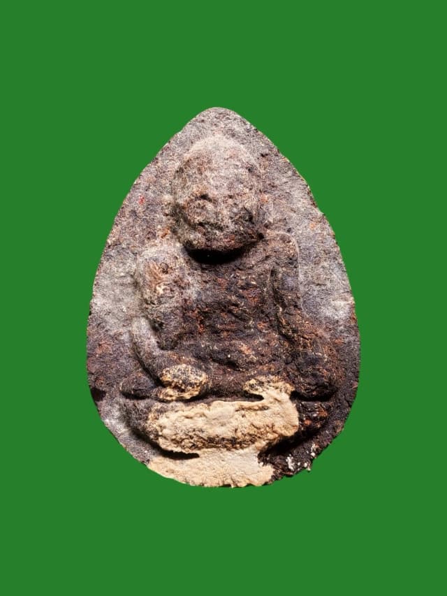 Pho Kao Nen Wan Amulet by Phra Kru Puen, Wat Lad Chado, Ayutthaya B.E. 2565