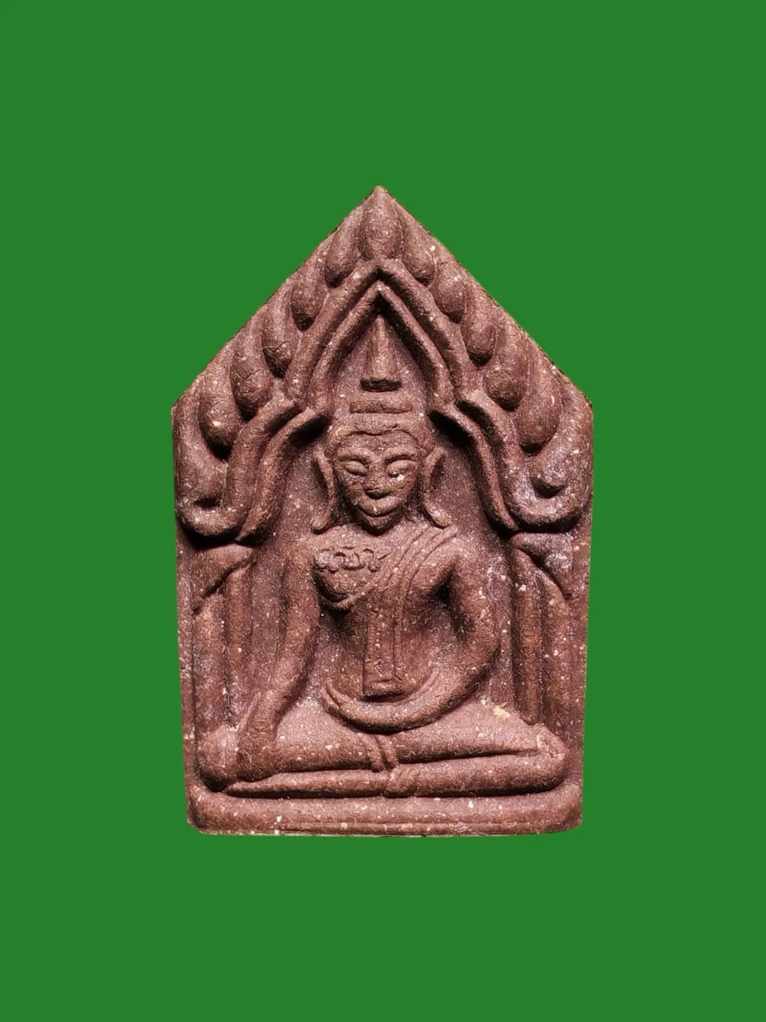 Khun Phan Amulet First Edition Wan Clay by Luang Pho Sai, Wat Preedaram, B.E. 2541