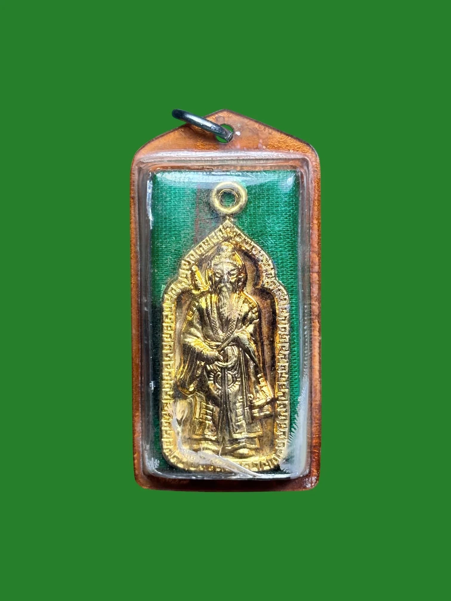Lü Dongbin Amulet, Wat Sian, Chonburi, Special Edition with Yantra Cloth, Rare