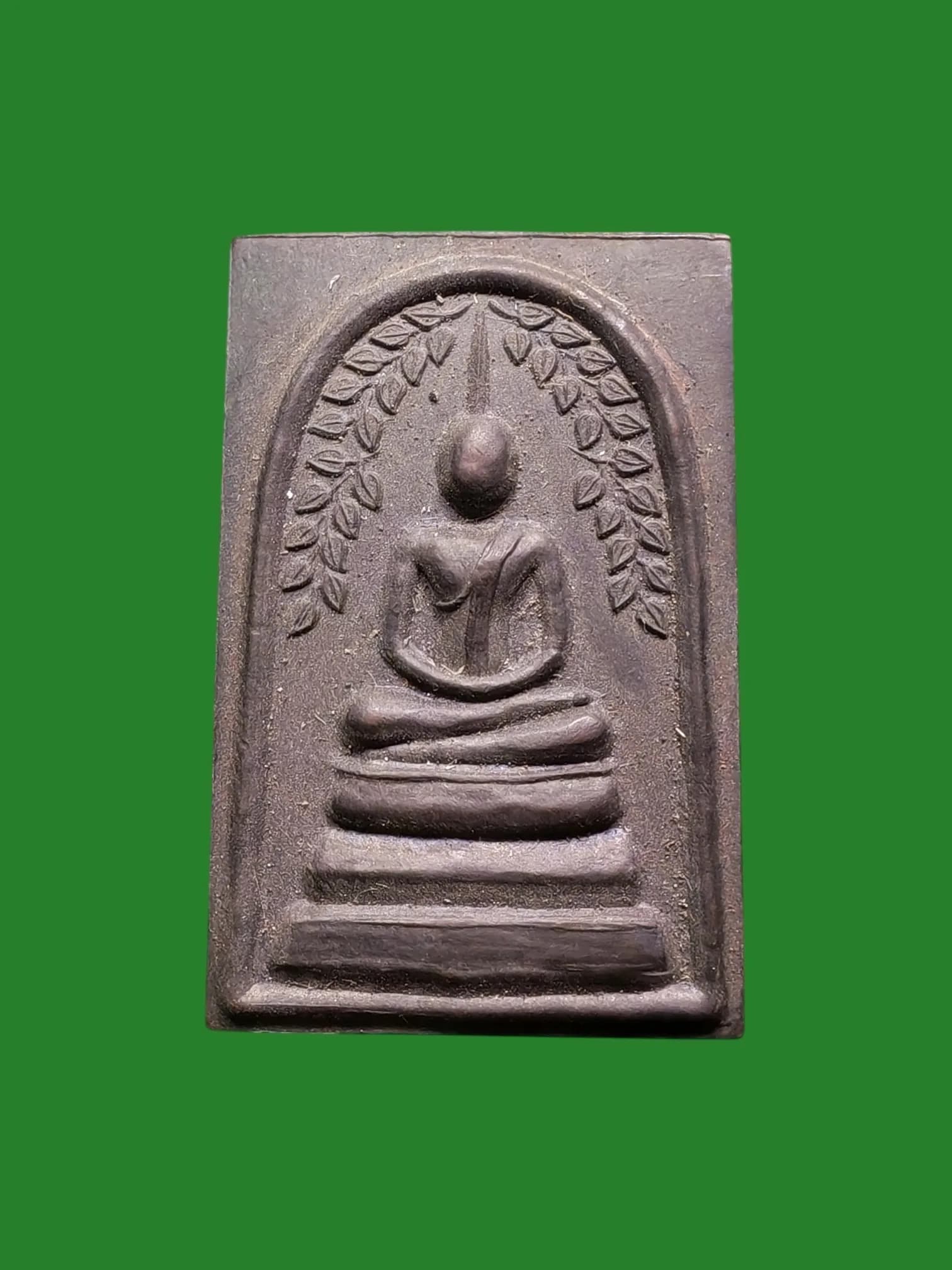 Somdej Prok Bodhi Coin First Edition by Luang Pho Klan, Wat Khao Oi, Phatthalung B.E. 2531, Copper