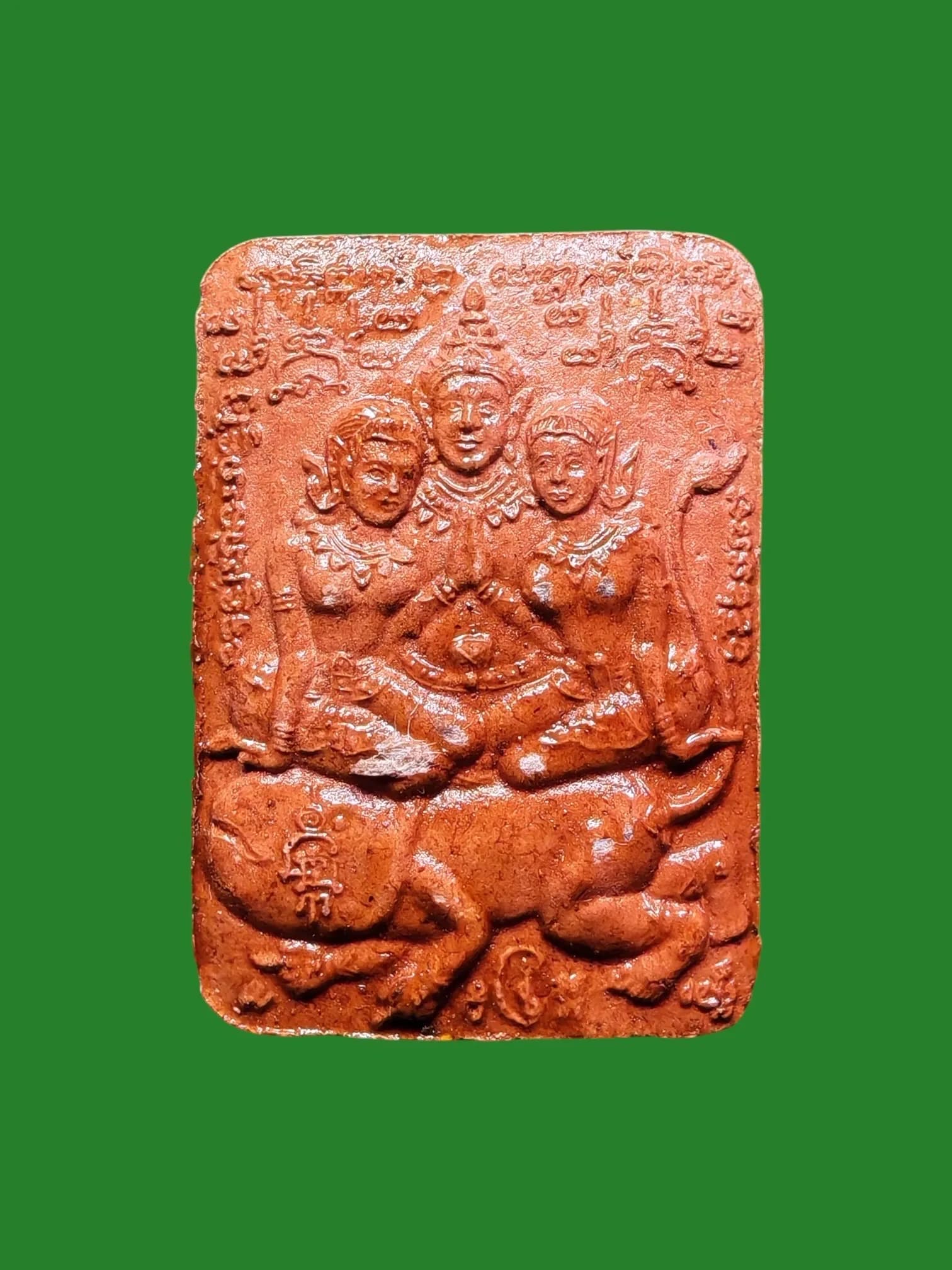 : Khun Phaen 7 Poses Powder Amulet by Pu Mor Nark Phetchsaengaew B.E. 2545