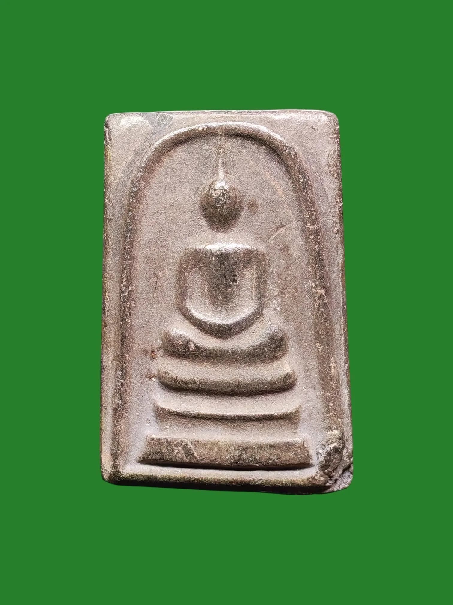 Phra Somdej Luang Pho Cheuea Small Unalome Yantra Back Wat Mai Bamphen Bun Chainat