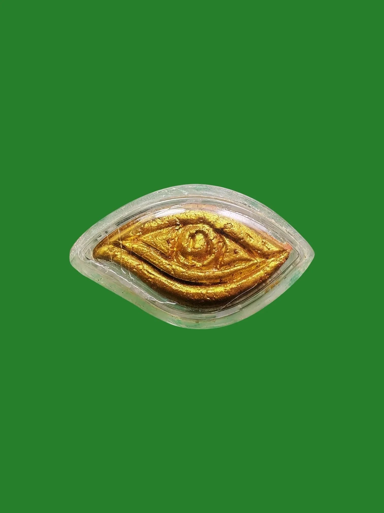 Isuan Eye Amulet (Duang Ta Ishvara) – Ajarn Plian, Powder Takrut, Khao Oi Lineage, Phatthalung