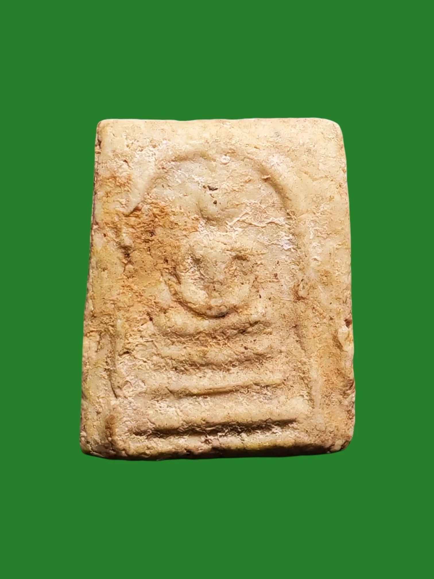 Phra Somdej Khanam Lek by Luang Pu Lam Phu, Wat Mai Amathorn, B.E. 2502, Powder Material