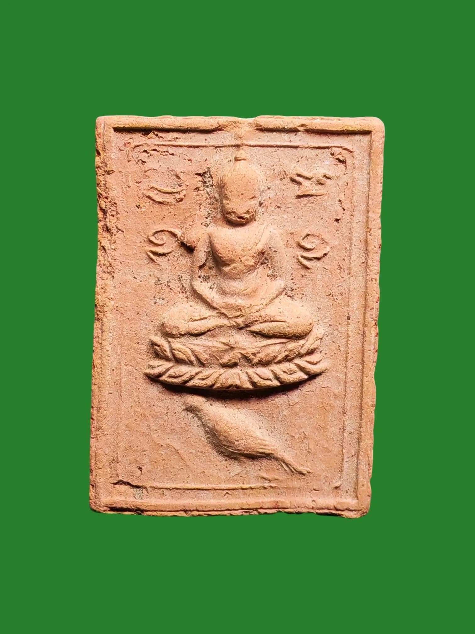 Luang Pho Pan Rode Pim Khi Nok Amulet, Wat Bang Nom Kho, B.E. 2511, Blessed by Luang Pu Rusi Ling Dam